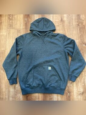 Carhartt Hoodie Rain Defender Mens XLT Gray Sweatshirt Original Fit 100615 026